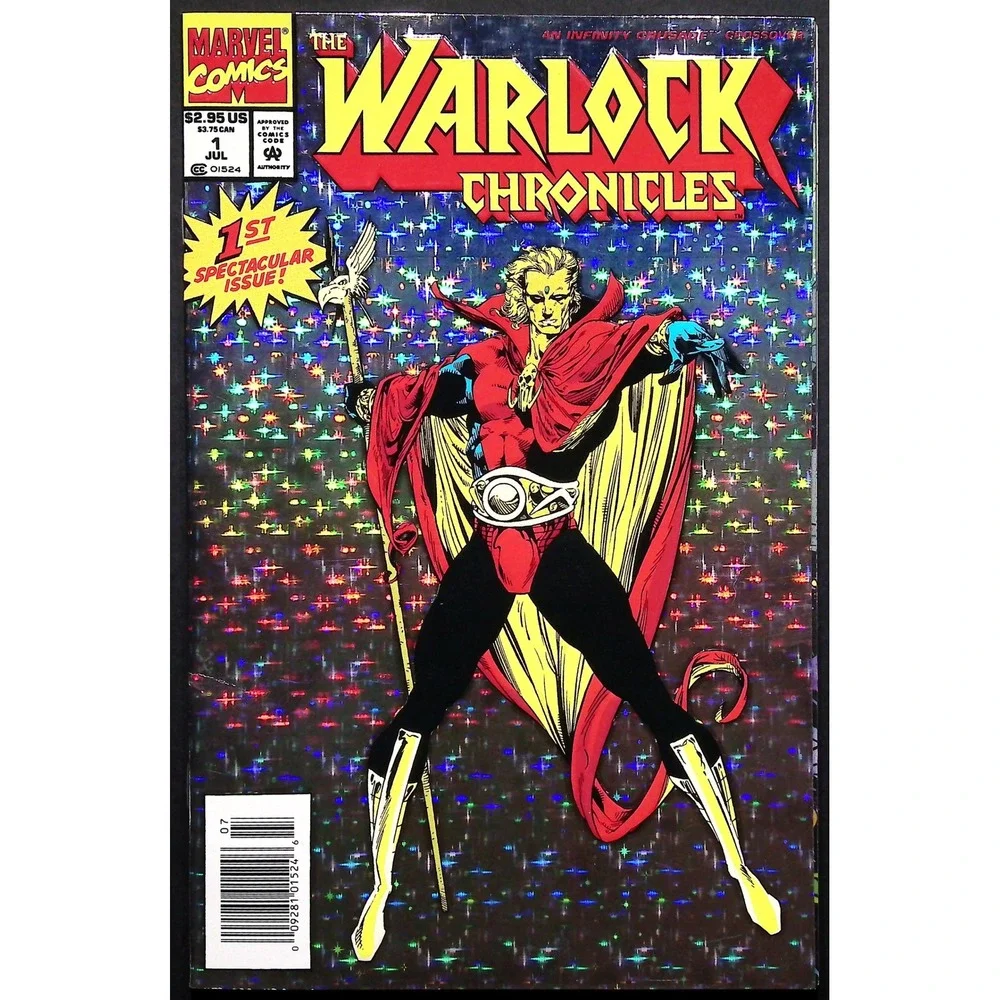 Marvel Comics Warlock Chronicles Lot‎ of 4 Comic Books Silver Surfer Newsstand